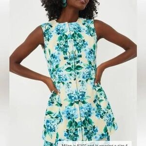 Water's Edge Hydrangea Rhoda Tunic Top